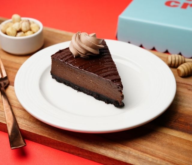 Chocolate Mousse Cake Slice